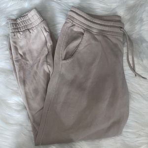Beige Joggers
